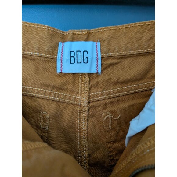 BDG Tan Double Knee Carpenter Painter Pants Size 27 - Picture 5 of 9
